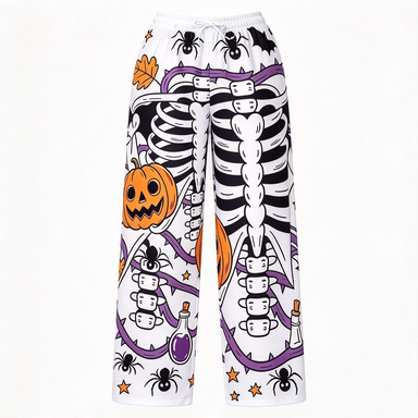Pumpkin Lantern Halloween - Pantalon ample et décontracté, tendance, polyvalent,