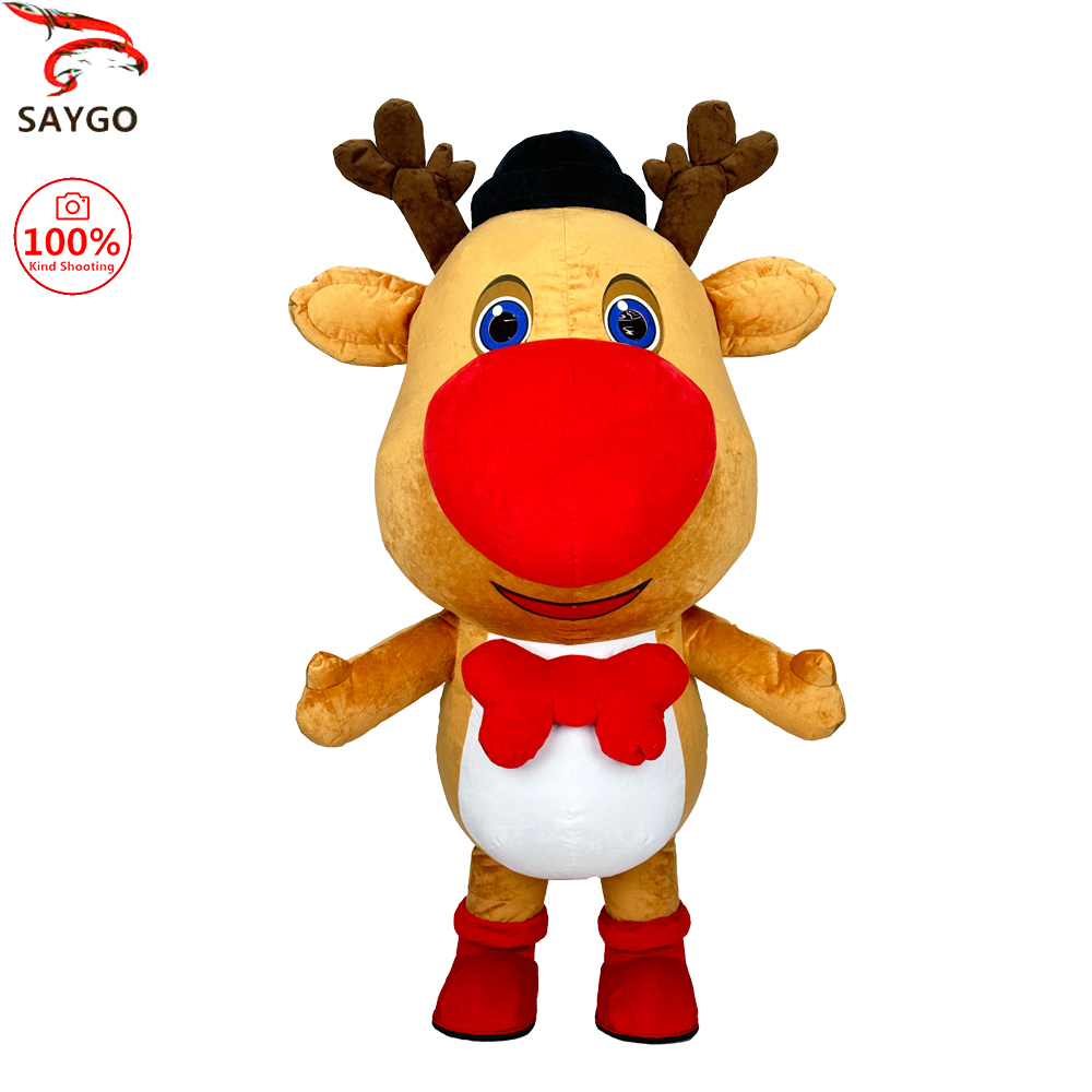 Halloween Costume Adult - SAYGO cerf de noël gonflable en