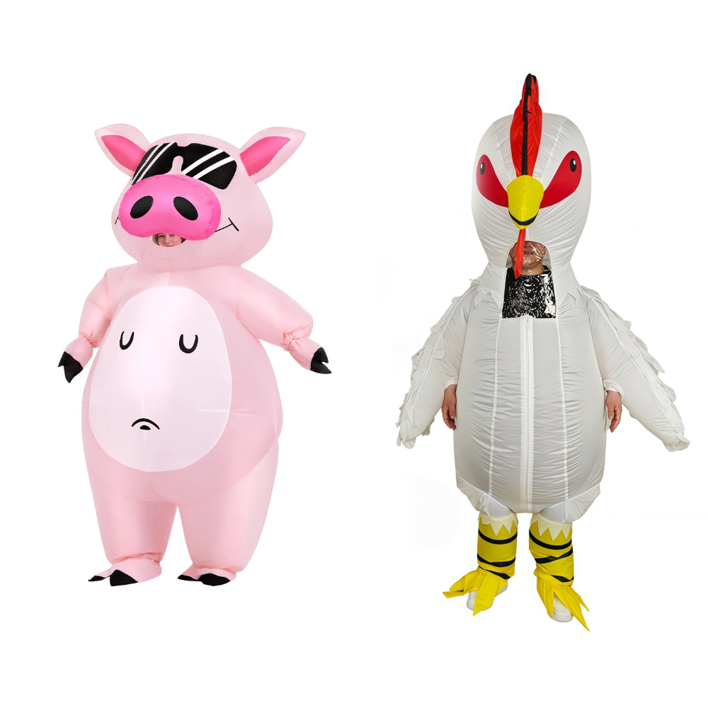 Costume gonflable de porcelet  - Halloween Costume Adult avis et prix