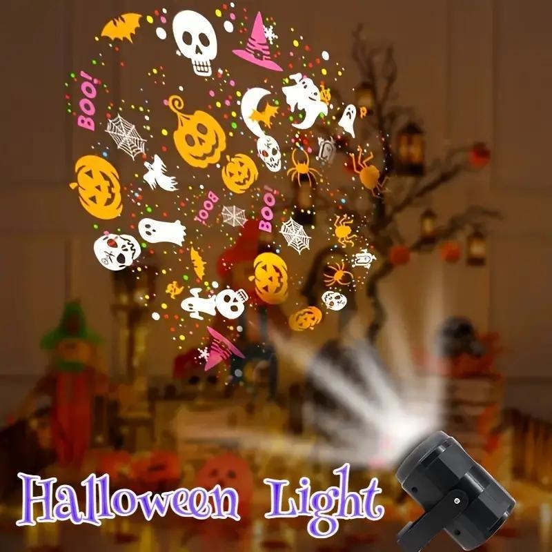 Projecteur LED d'Halloween pou - Halloween Pumpkin Decor Led avis et prix