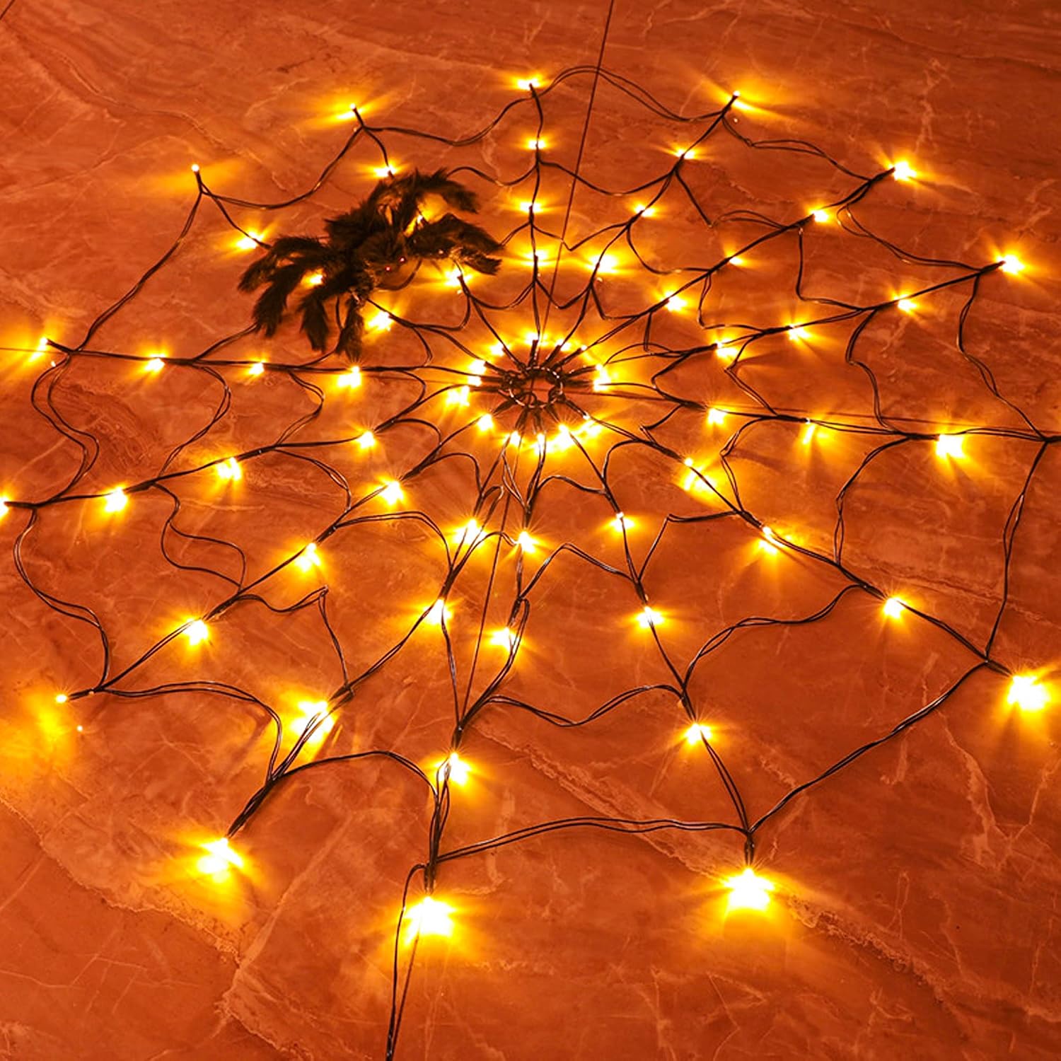 1-4PCS Guirlande lumineuse LED - Halloween Led String Lights Orange avis et prix