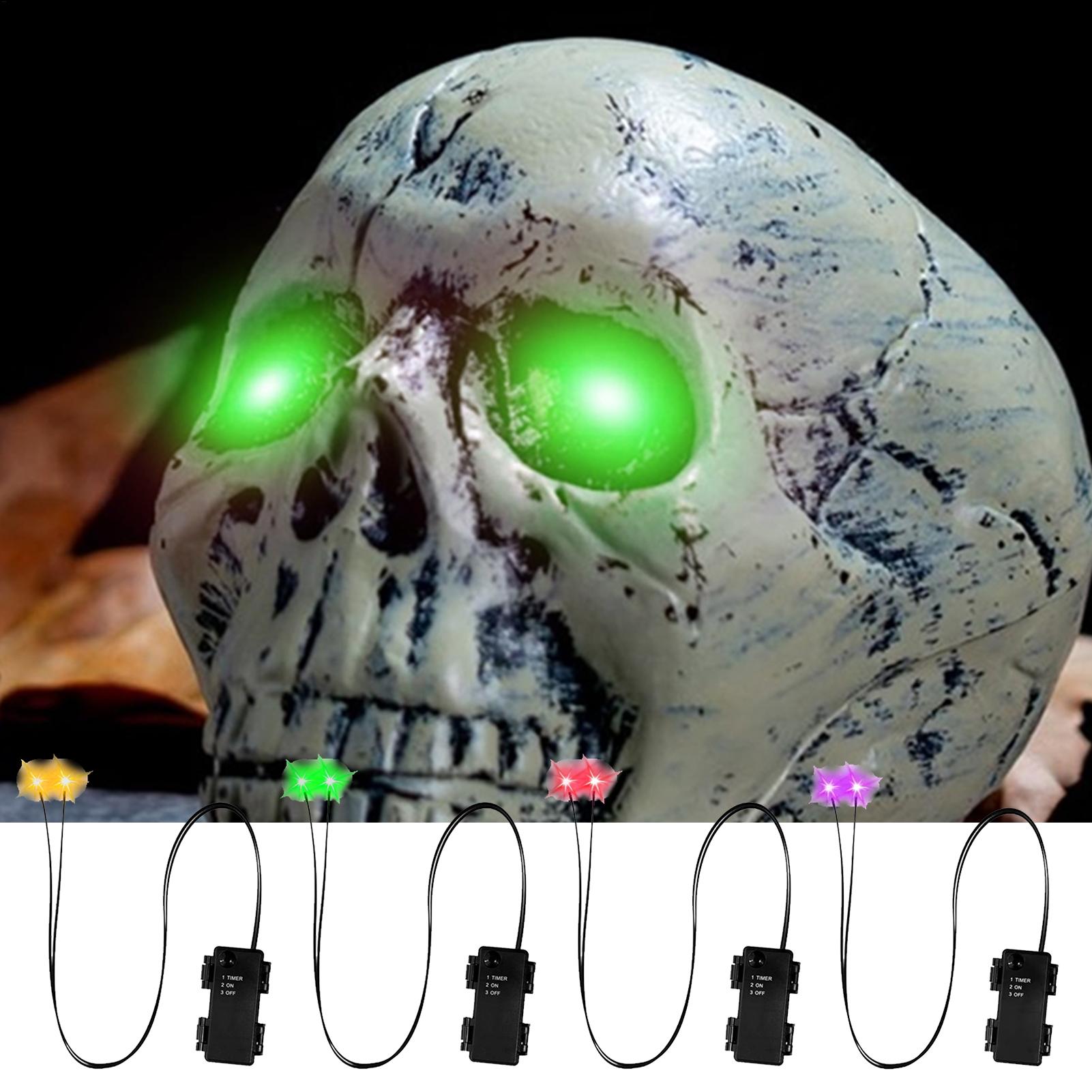 Yeux brillants pour Halloween, - Halloween Pumpkin Decor Led avis et prix