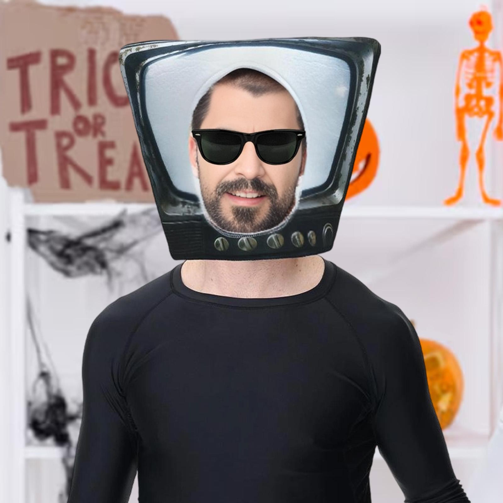 Masque de télévision mignon et - Halloween Costume Adult avis et prix