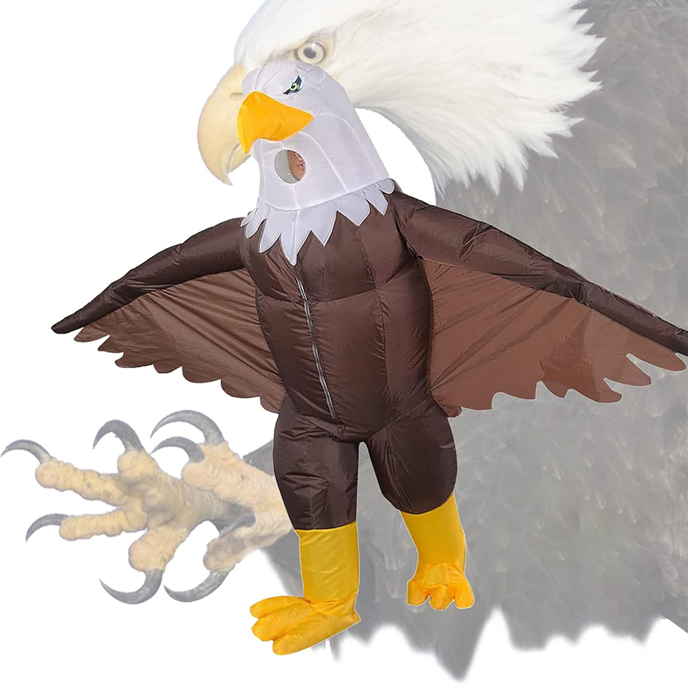 Costume gonflable d'aigle à tê - Halloween Costume Adult avis et prix