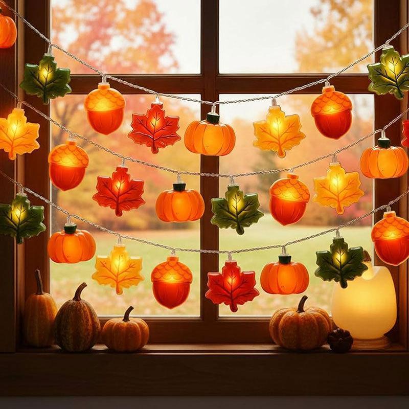 Guirlande lumineuse LED en for - Halloween Pumpkin Decor Led avis et prix