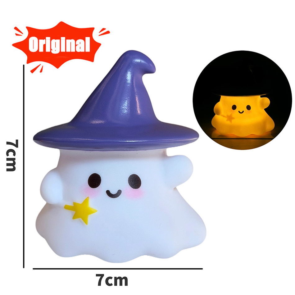 Veilleuse en silicone Kawaii S - Halloween Pumpkin Decor Led avis et prix