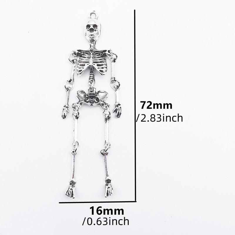 Pendentif squelette de crâne r - Halloween Skeleton Decoration avis et prix