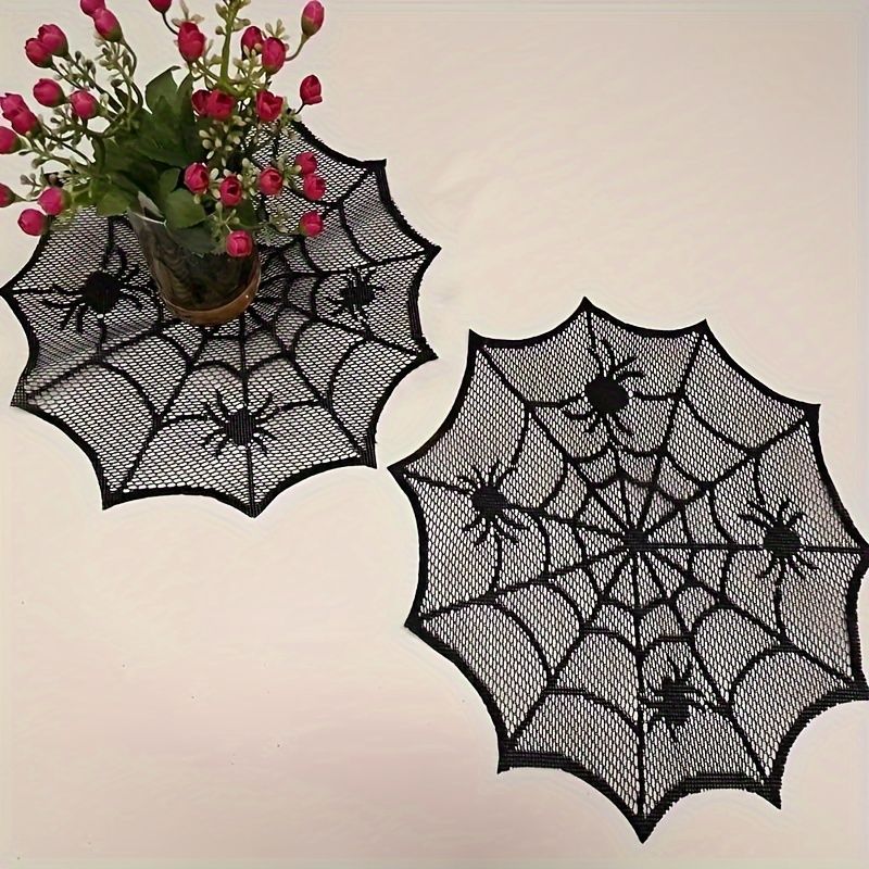 Nouveau Set de Table Isotherme - Spider Web Halloween Decoration avis et prix