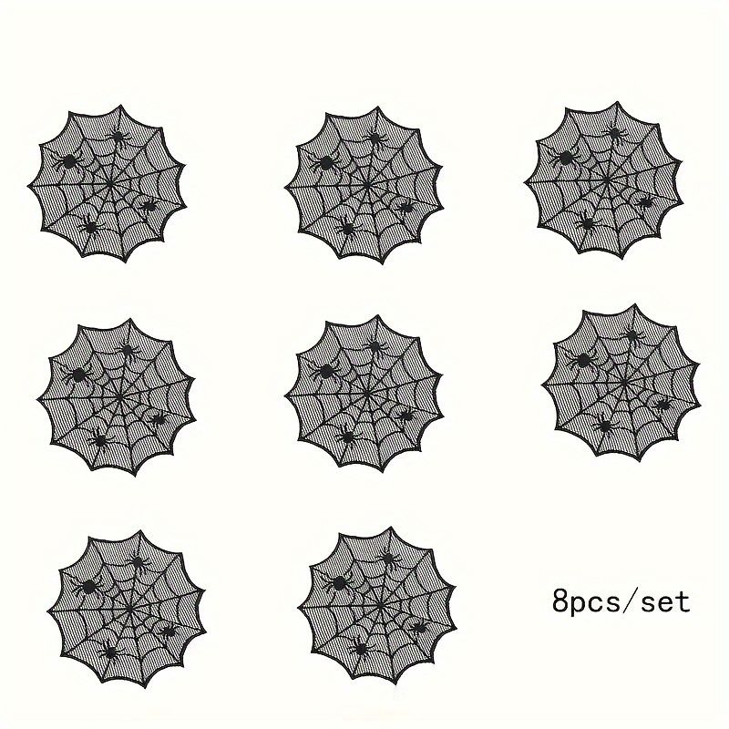 Nouveau Set de Table Isotherme - Spider Web Halloween Decoration avis et prix