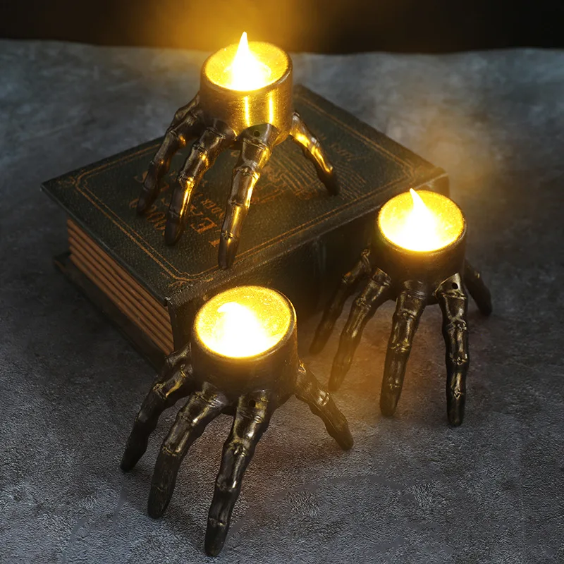 Lanterne à bougie LED Break Th - Halloween Skeleton Decoration avis et prix