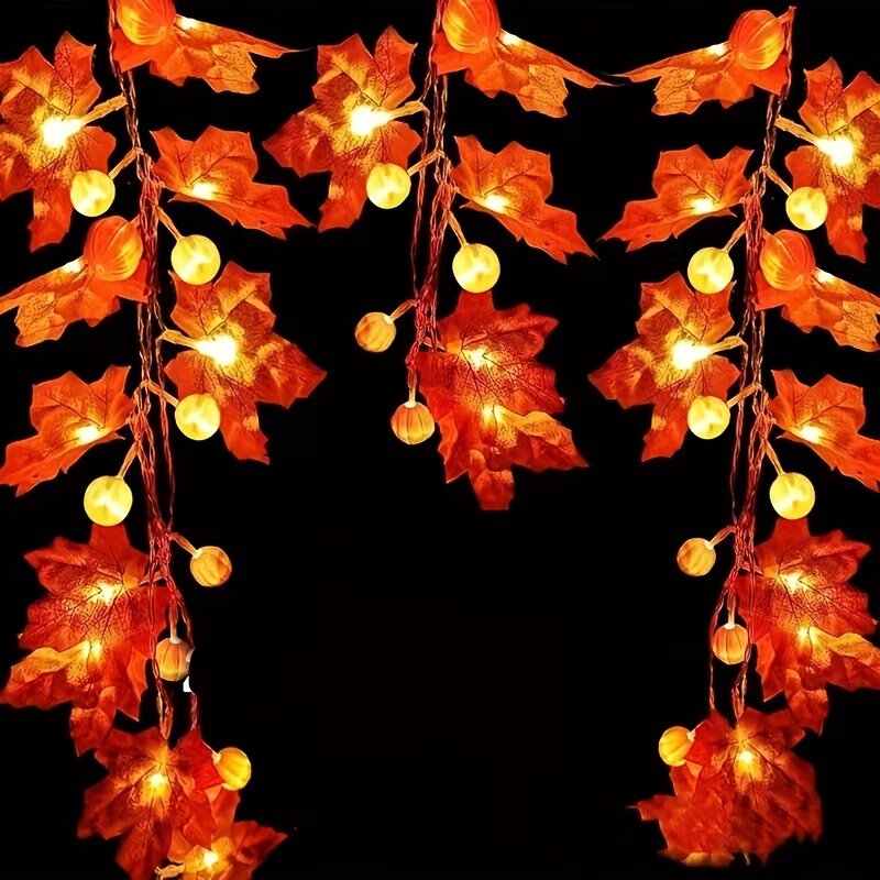 Guirlande lumineuse à piles de - Halloween Led String Lights Orange avis et prix