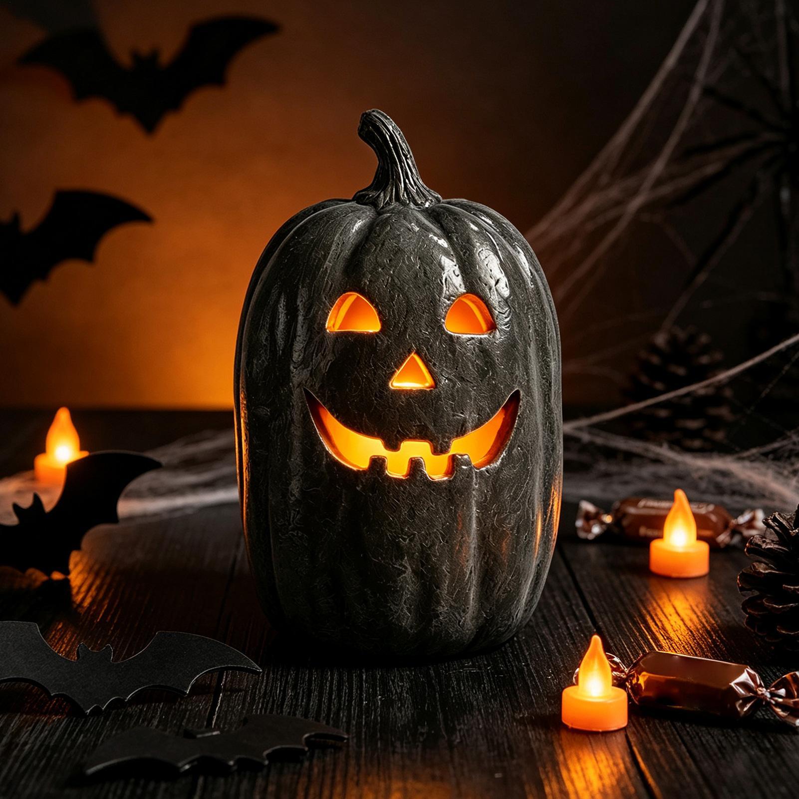 Décoration de citrouille d'Hal - Pumpkin Lantern Halloween avis et prix